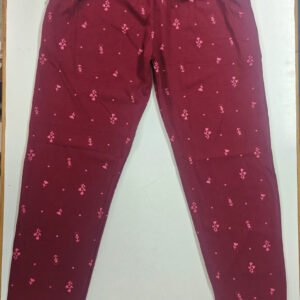 Women Pocket Printed Pant