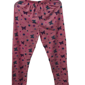 Printed Pant for women - XL, Pink